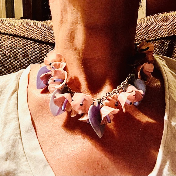 Vintage Haskell Flower necklace. Absolutely stunning! - Picture 6 of 9